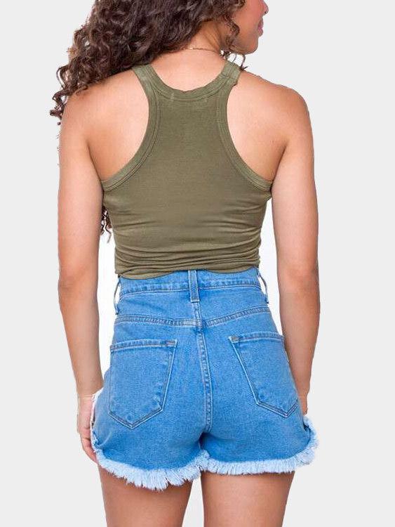 Womens Army Green Camis