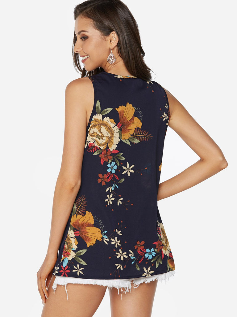 Womens Floral Print Camis