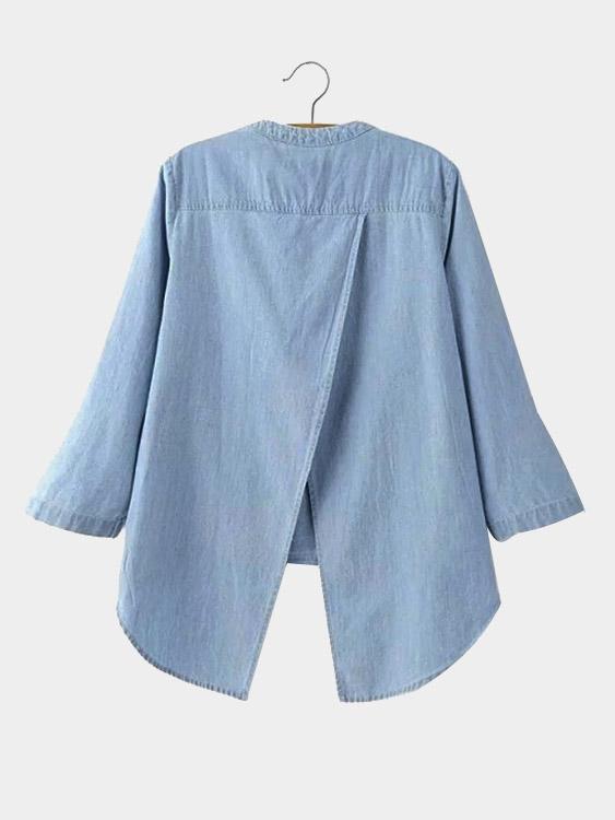 Womens Blue Blouses