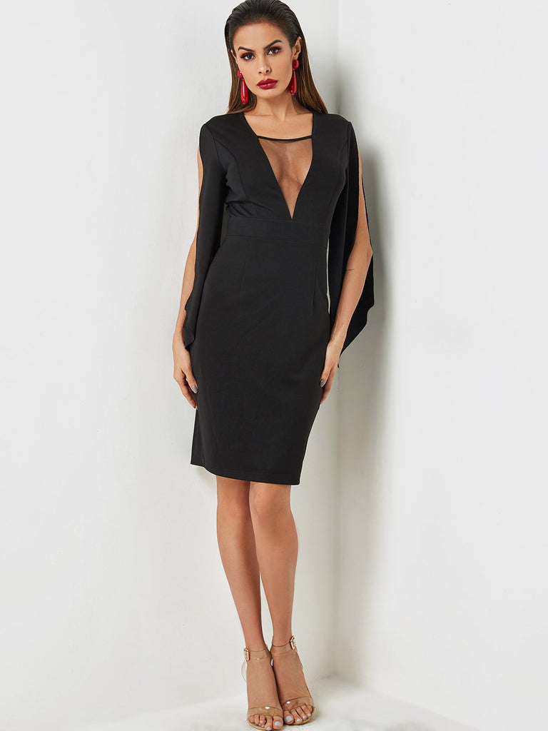 Womens Sleeveless Midi Dress
