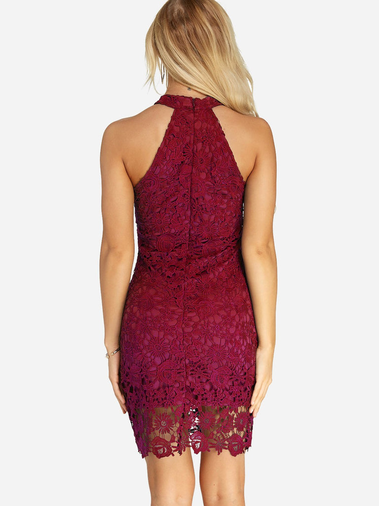 Womens Red Cocktail Dresses