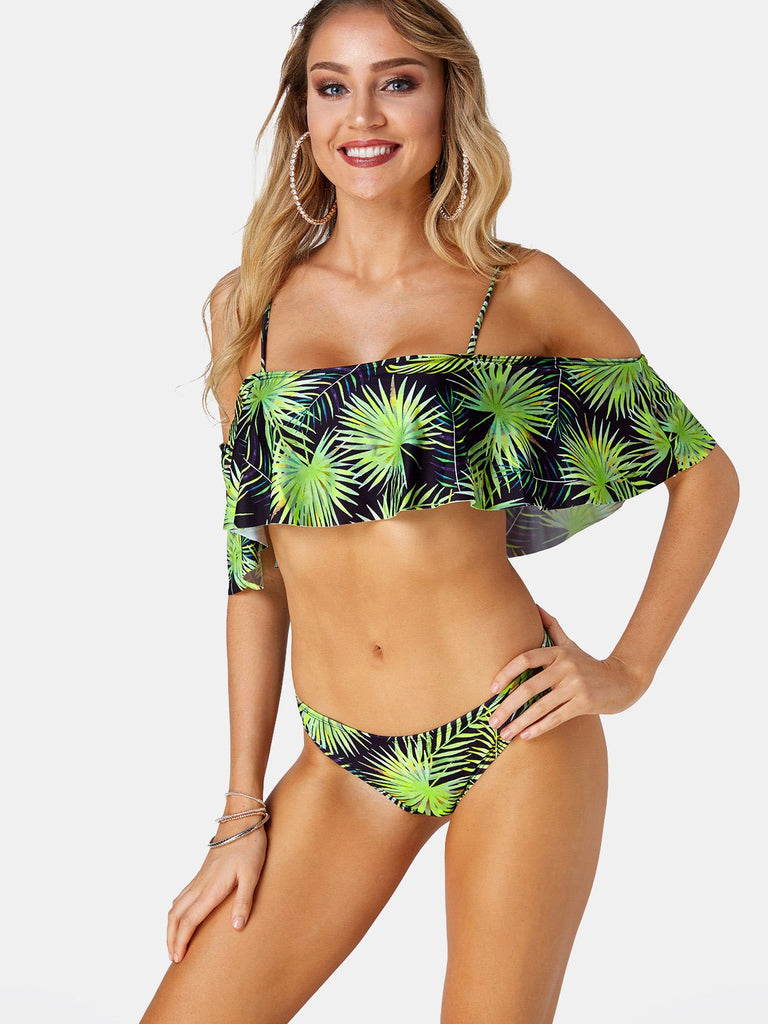 Ladies Green Bikinis