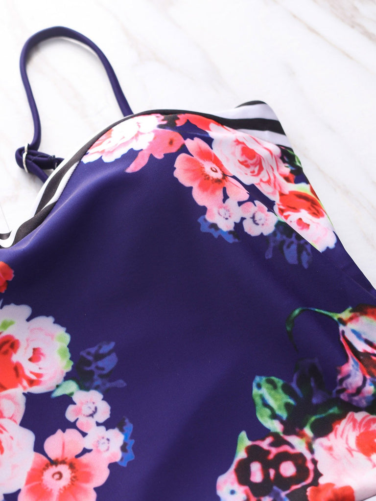 Ladies Navy Bikinis
