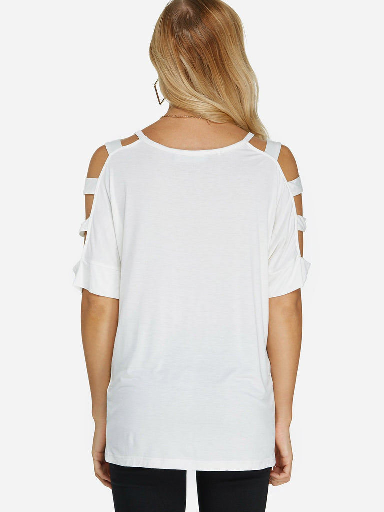 Womens White T-Shirts