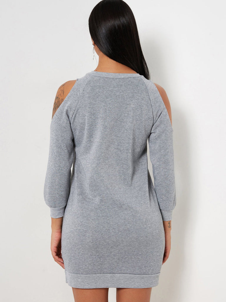 Womens Grey Casual Dresses
