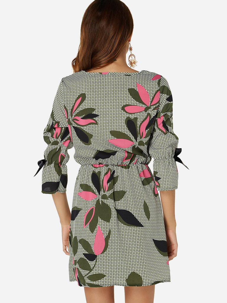 Womens Multi Floral Dresses