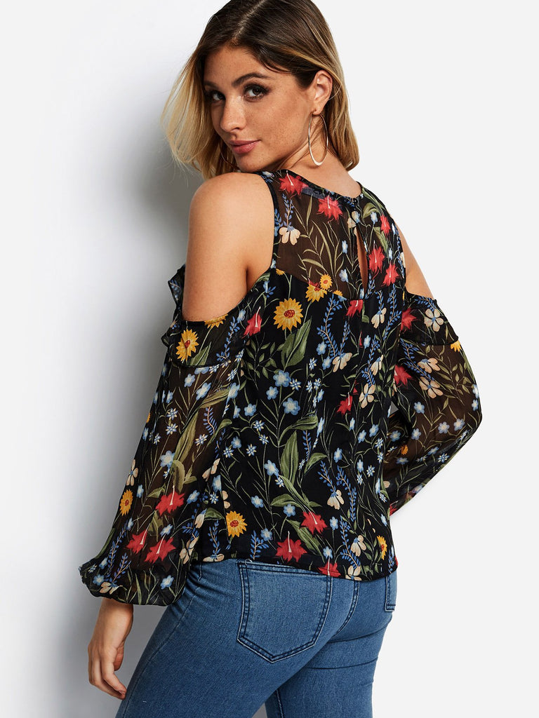 Womens Black Blouses