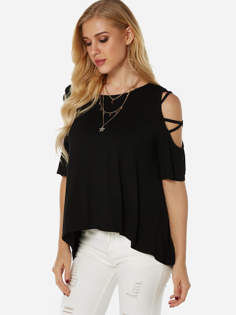 Ladies Black T-Shirts