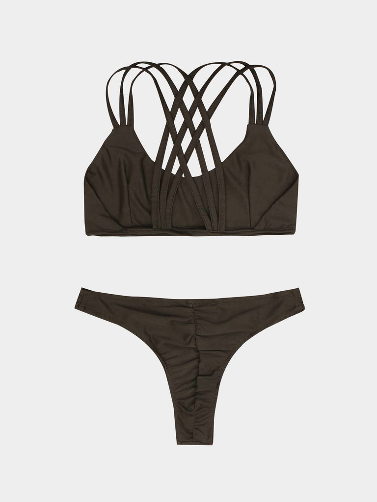 Womens Army Green Bikinis