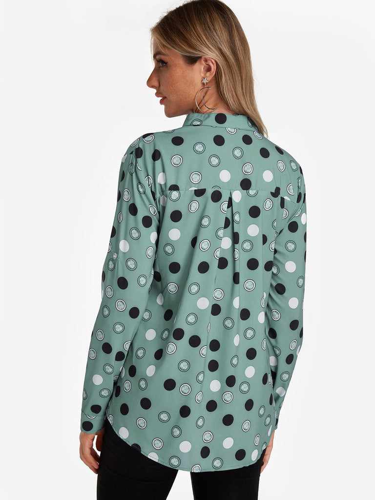 Womens Green Blouses