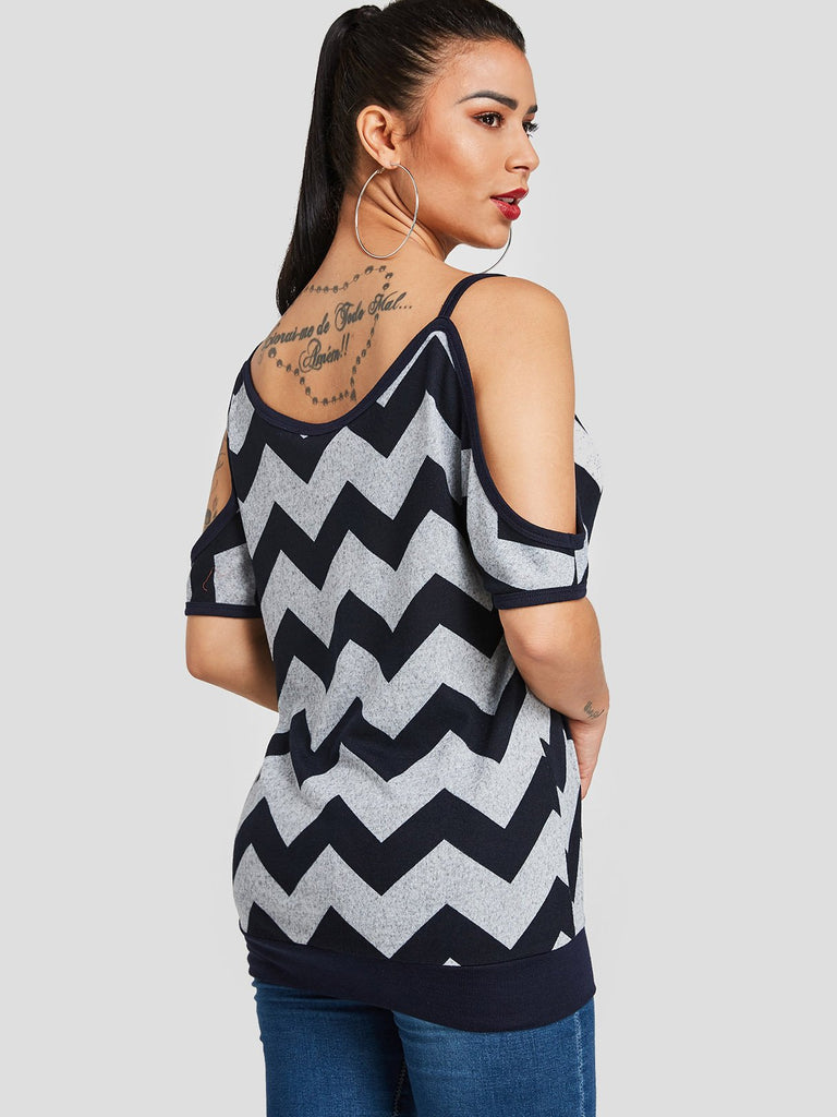 Ladies Short Sleeve Blouses