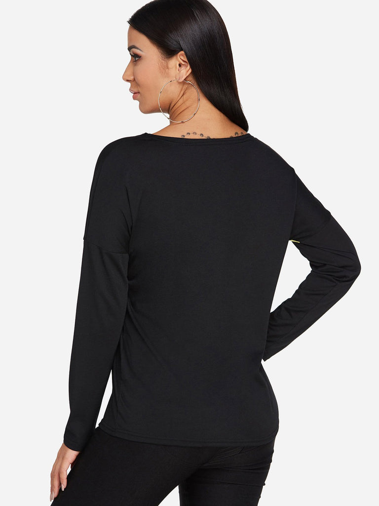 Womens Color Block T-Shirts