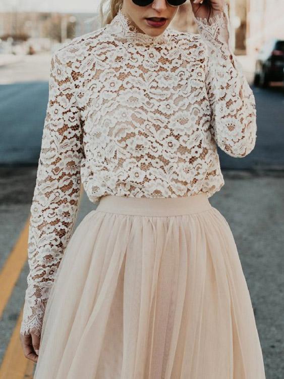Ladies Long Sleeve Blouses