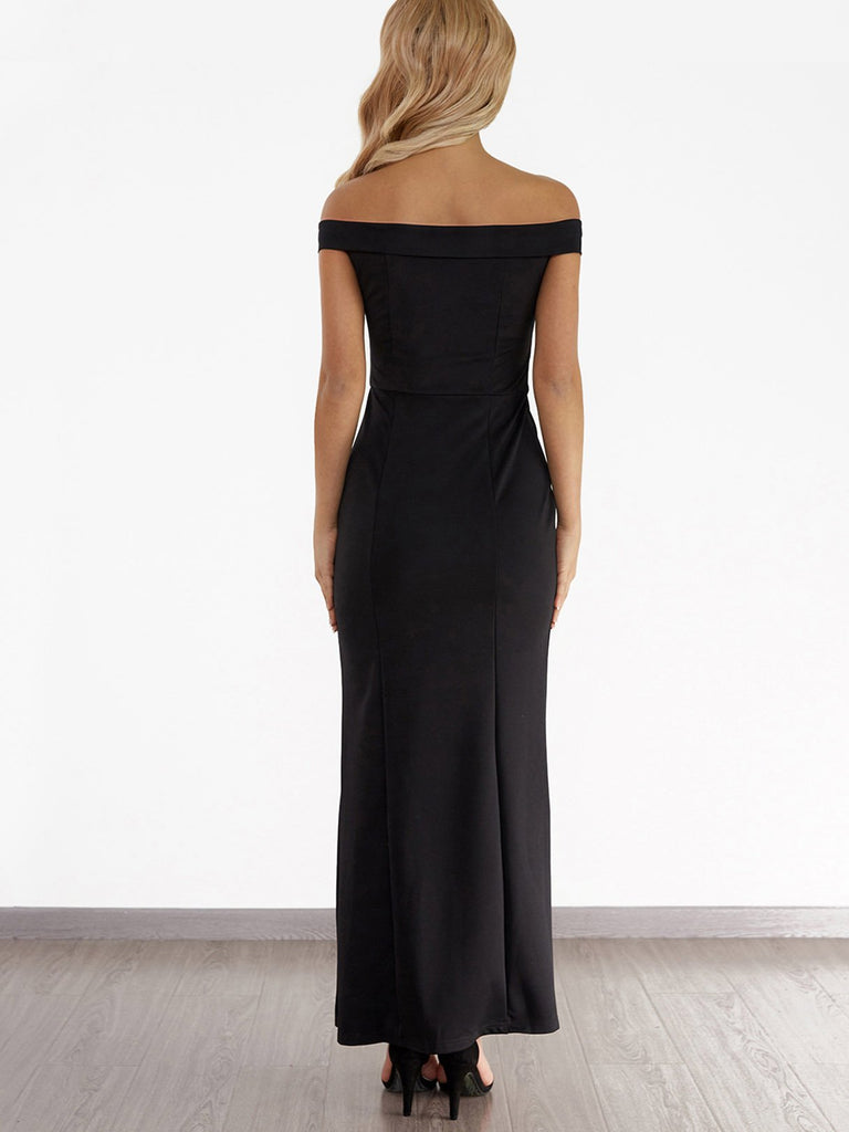 Womens Black Maxi Dresses