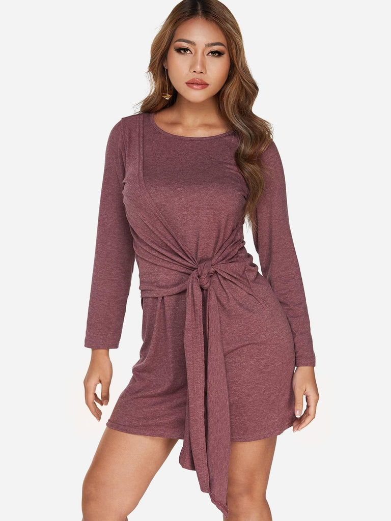 Womens Long Sleeve Shirt Dresses