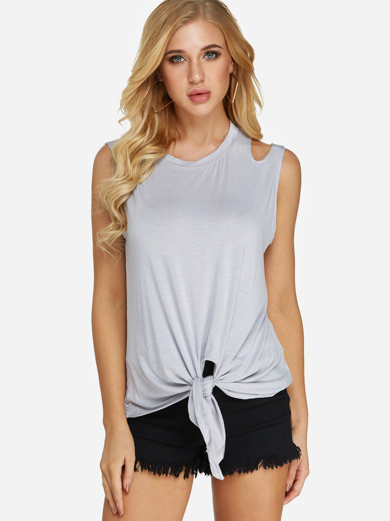 Navy Tank Top Ladies