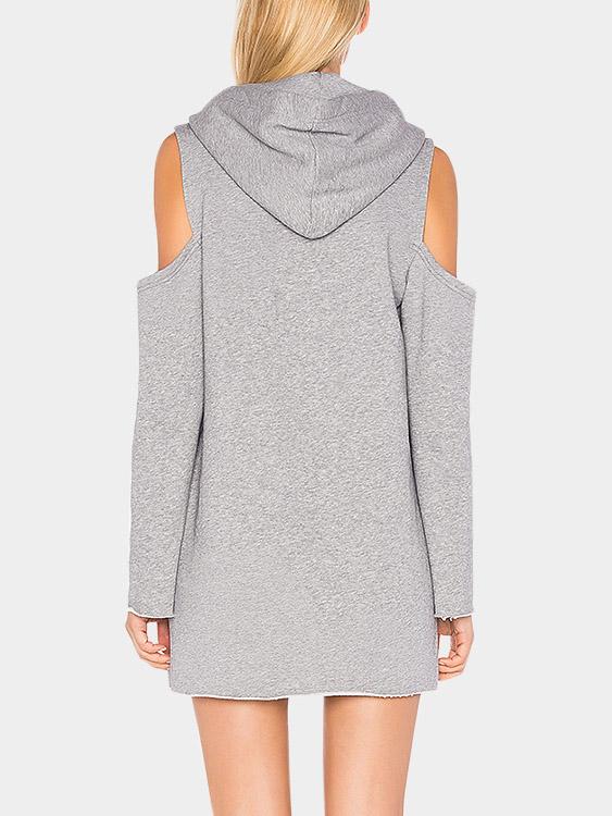 Womens Grey Casual Dresses