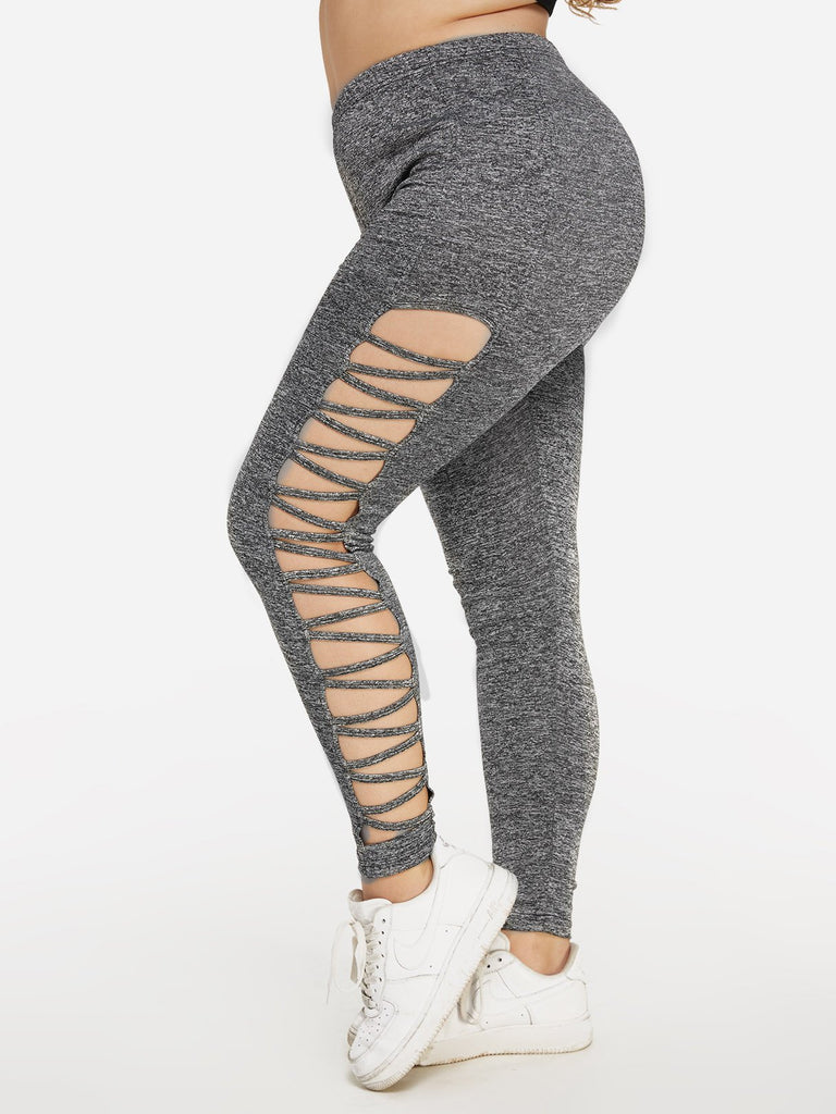 Ladies Grey Plus Size Bottoms