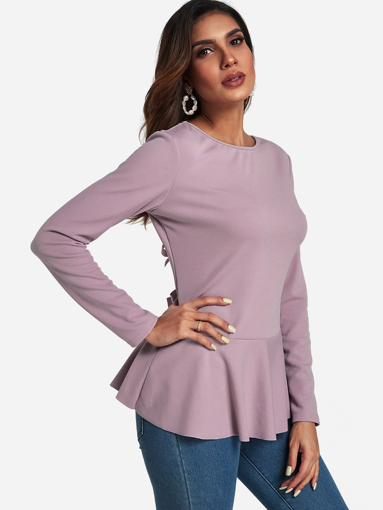 Ladies Purple T-Shirts