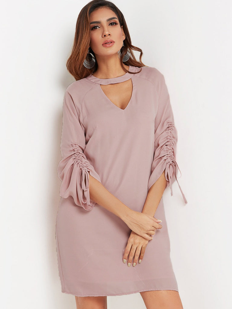 Ladies Long Sleeve Casual Dress