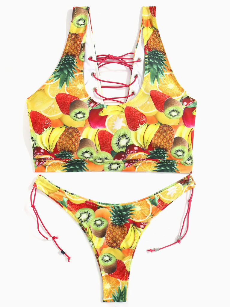 Womens Yellow Bikinis