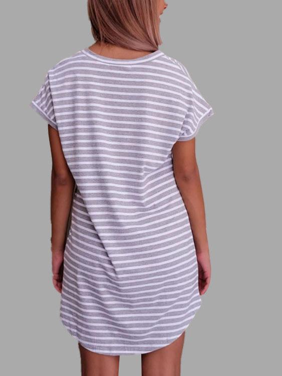 Womens Grey Casual Dresses