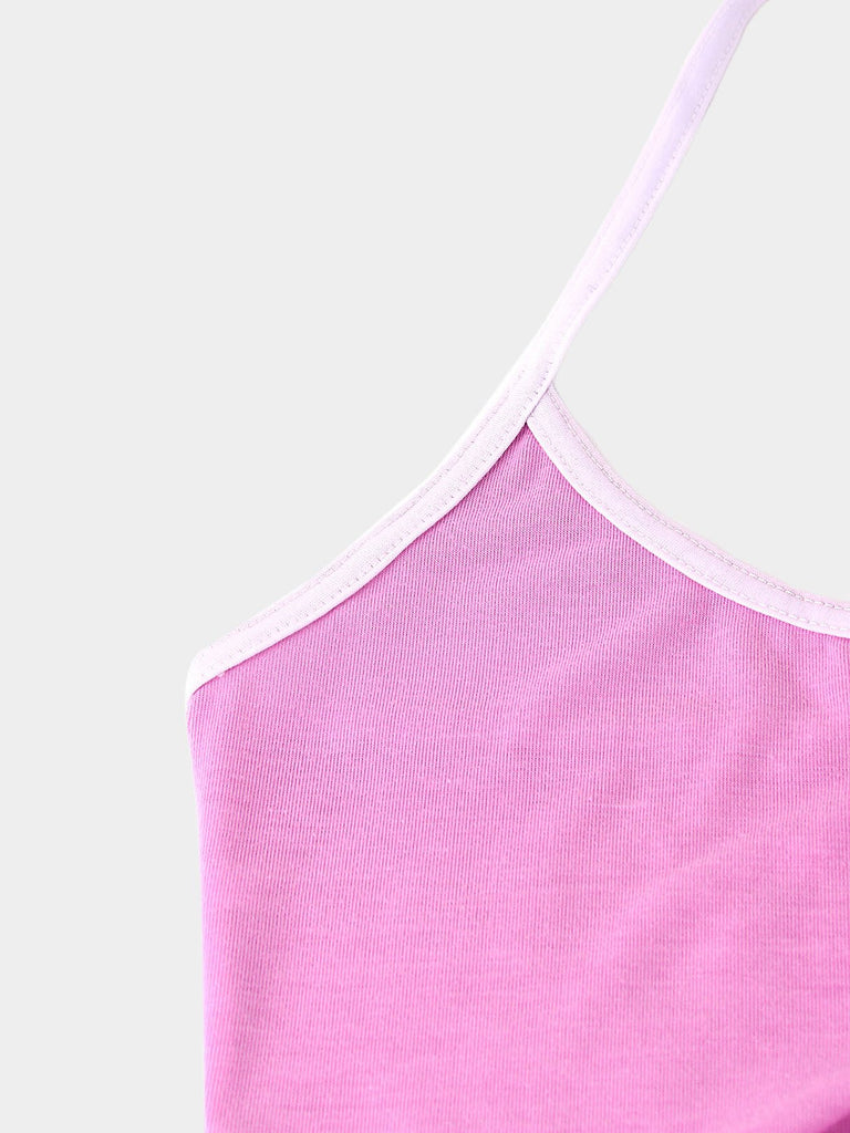 Womens Pink Crop Top