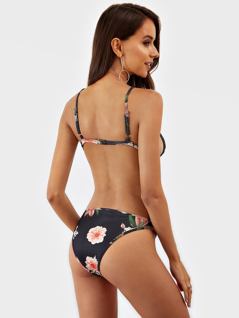 Womens Black Bikinis