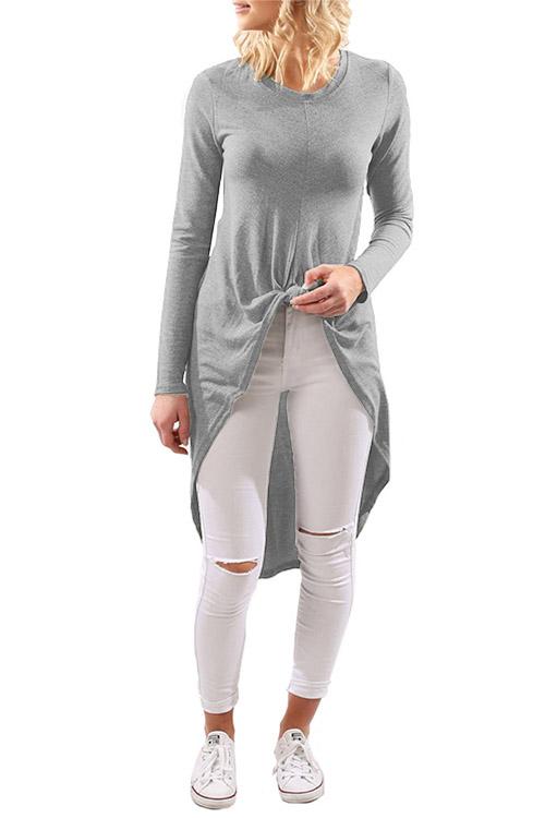 Ladies Grey T-Shirts