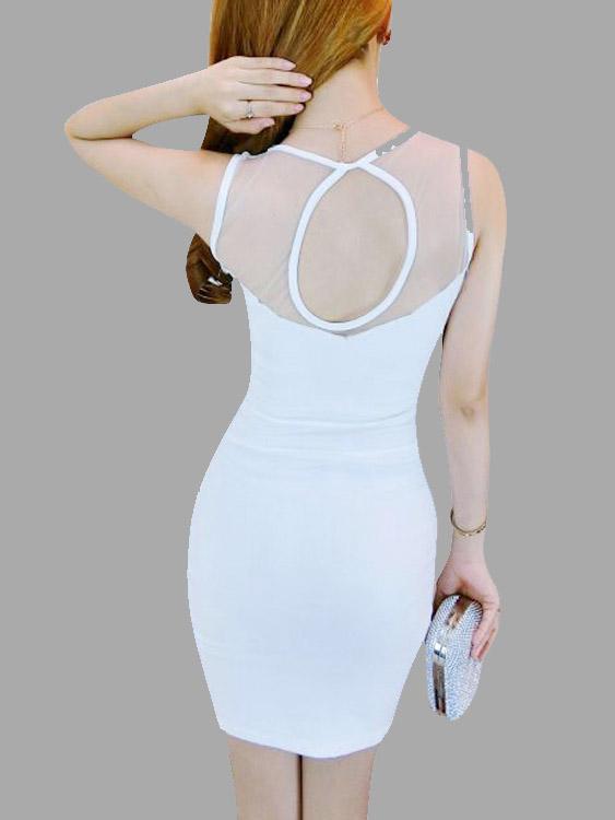 Womens White Bodycon Dresses