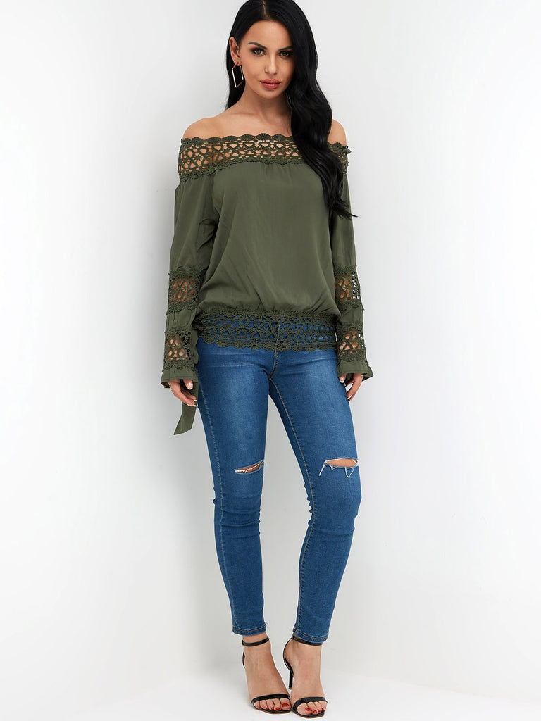 Womens Long Sleeve Blouses