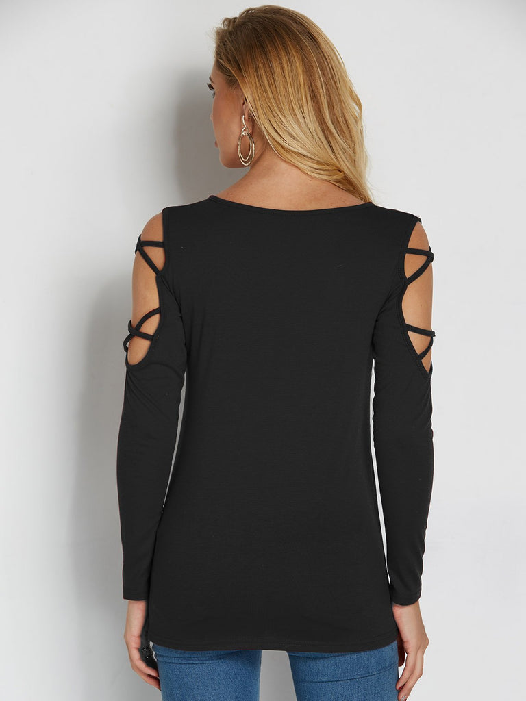 Womens Black T-Shirts