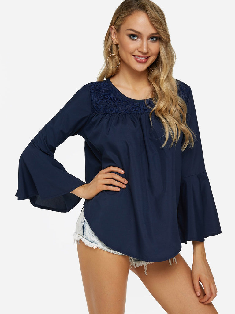 Ladies Navy T-Shirts