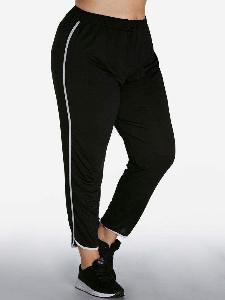 Ladies Black Plus Size Bottoms