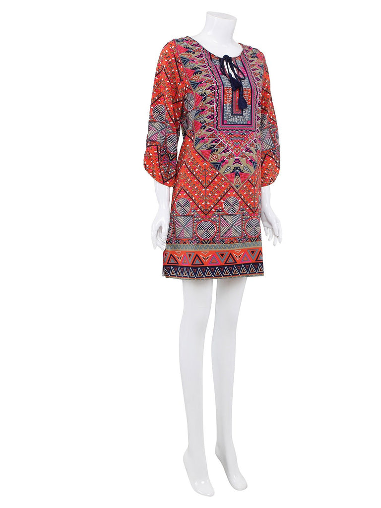 Ladies Multi Floral Dresses