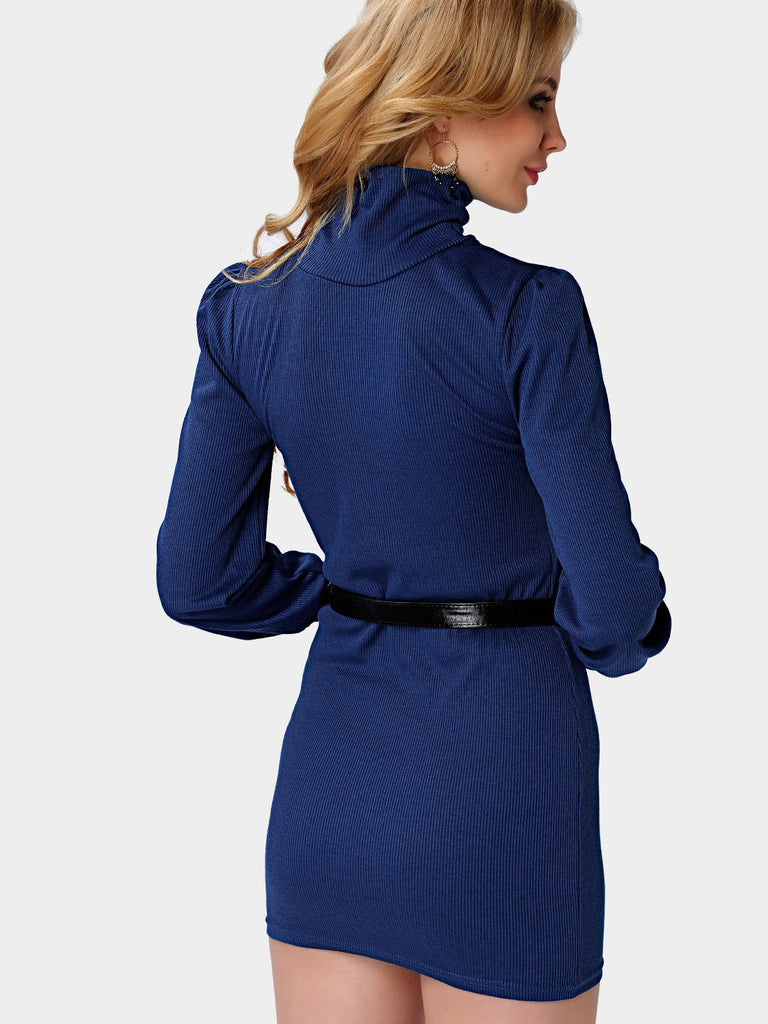 Womens Blue Bodycon Dresses