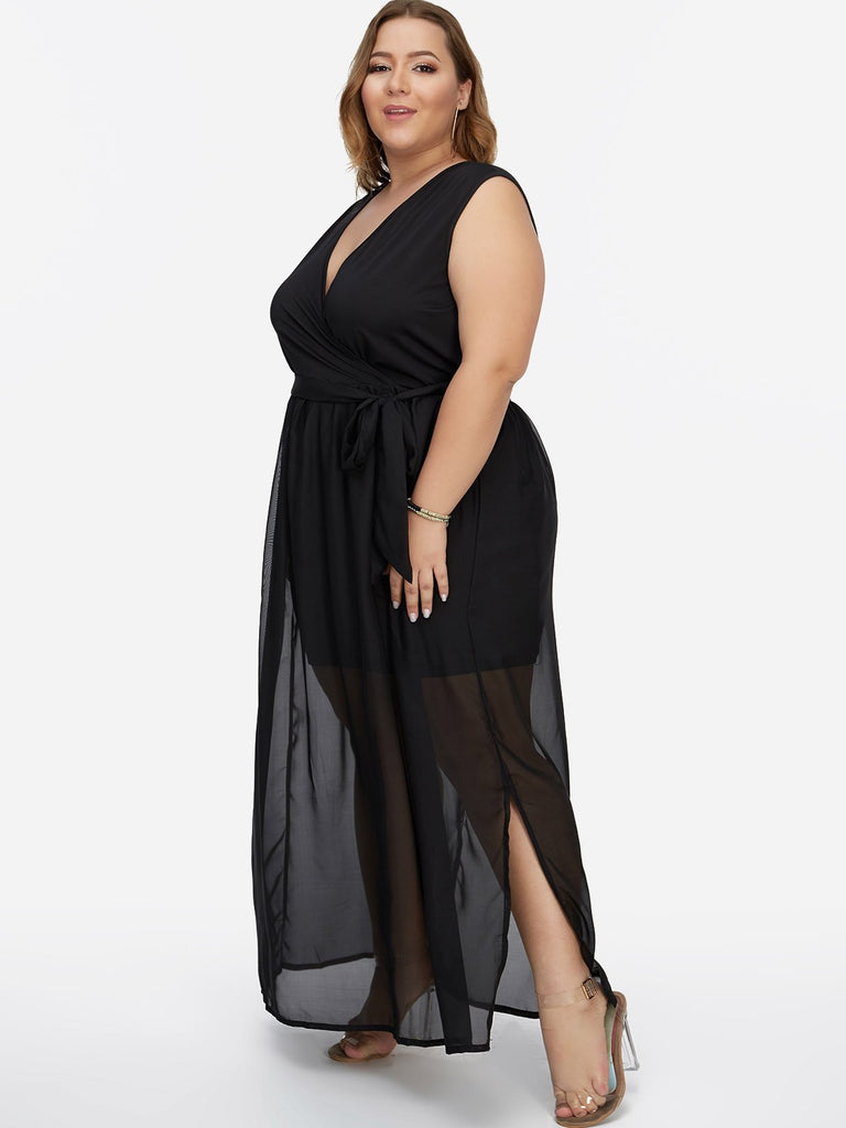 Ladies Black Plus Size Dresses