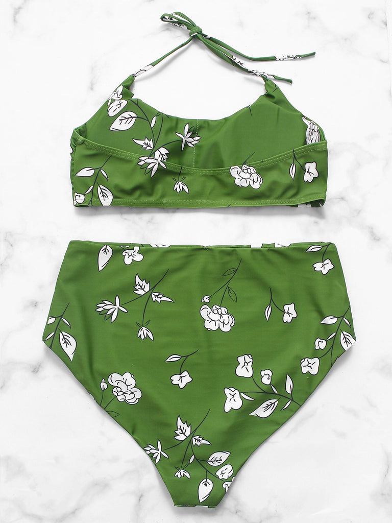 Womens Green Bikinis