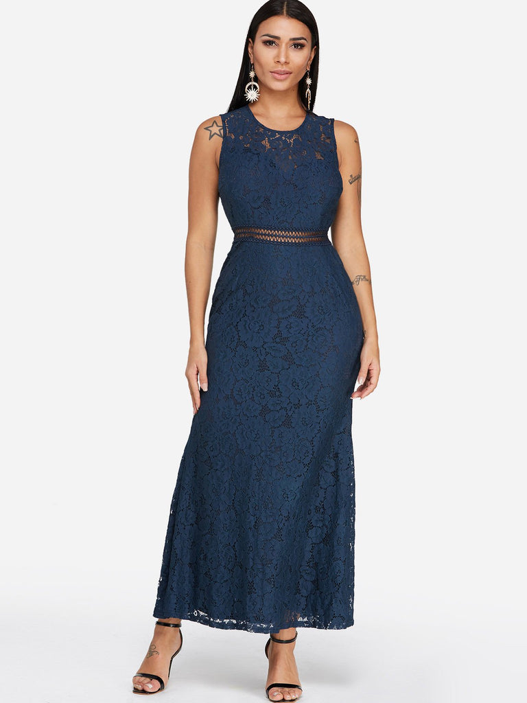 Ladies Navy Sexy Dresses