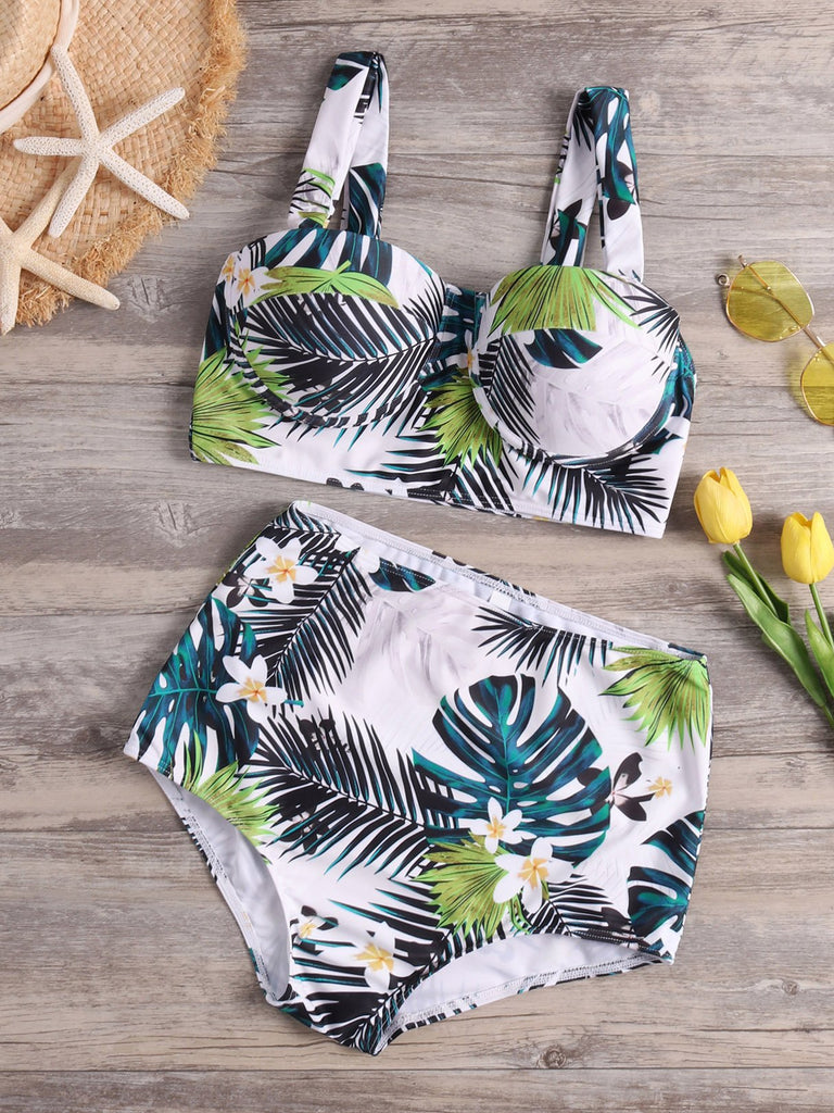 Green Yellow Bikini
