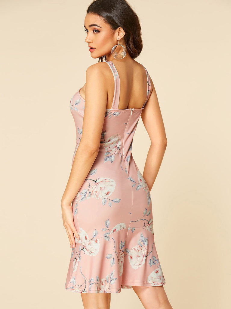Womens Floral Print Dresses