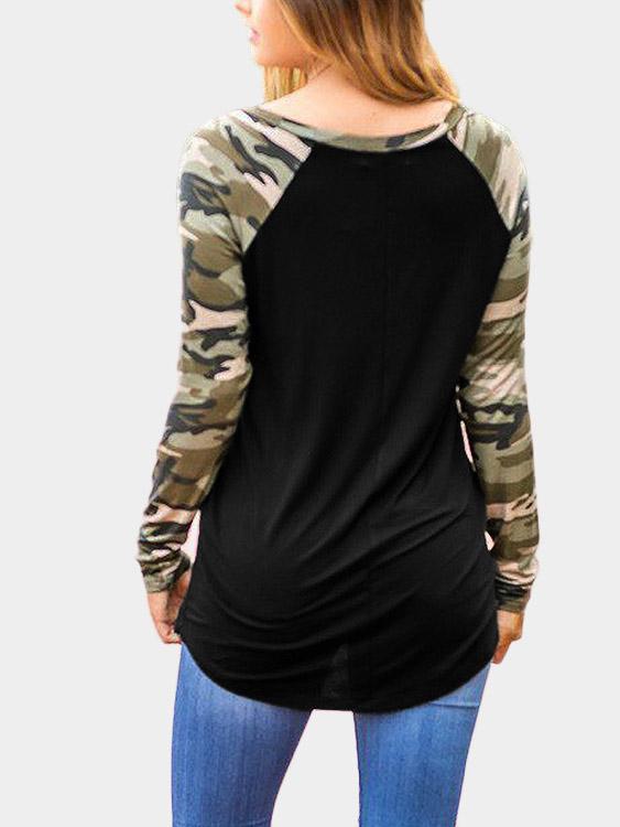 Womens Black T-Shirts