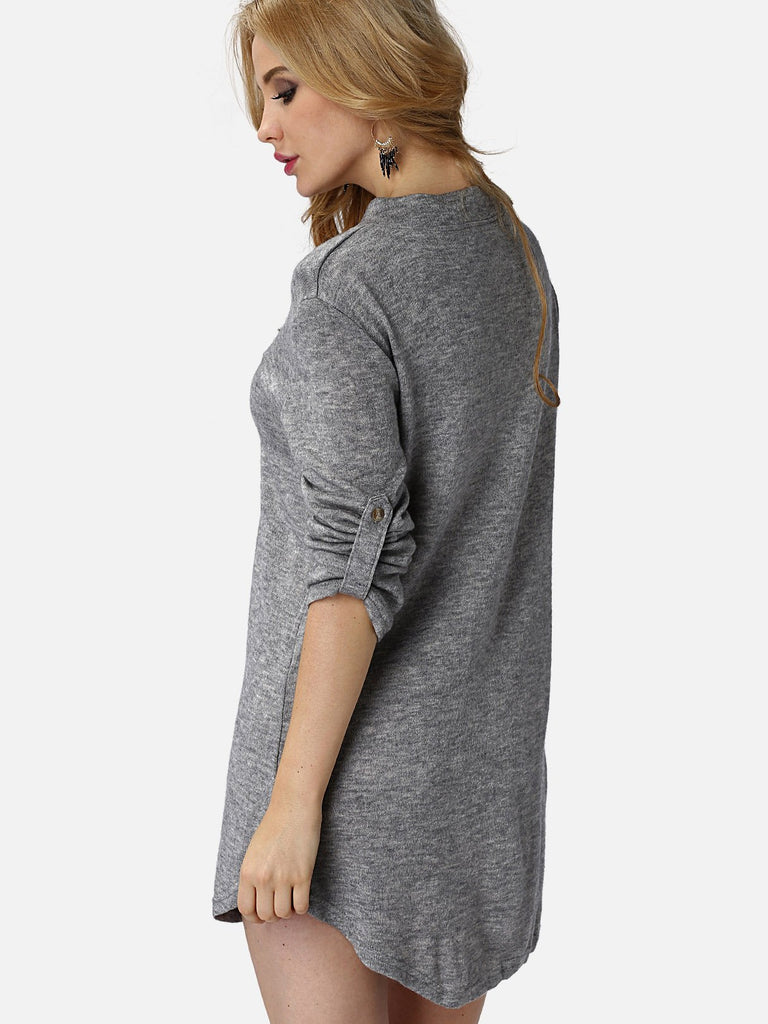 Womens Long Sleeve Casual Dresses