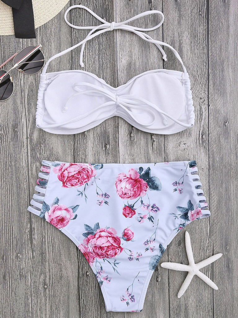 Womens White Bikinis