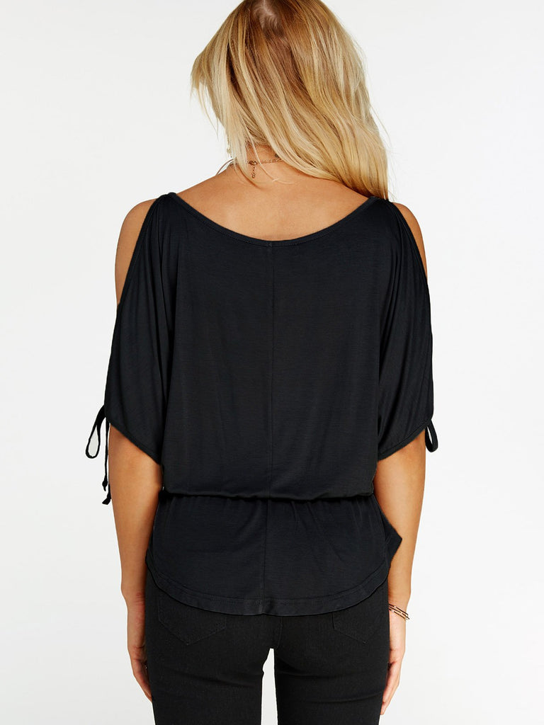 Womens Black T-Shirts
