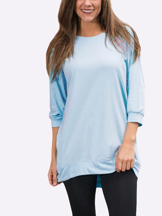 Ladies Blue T-Shirts