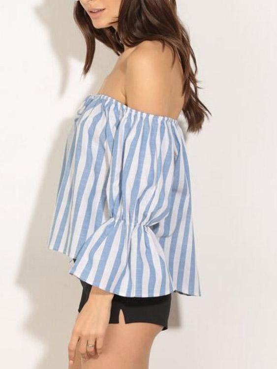 Ladies Striped Blouses