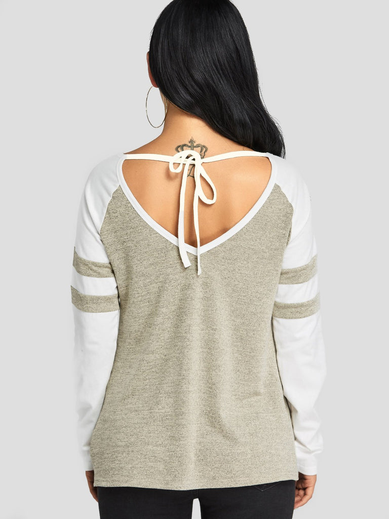 Womens Color Block T-Shirts