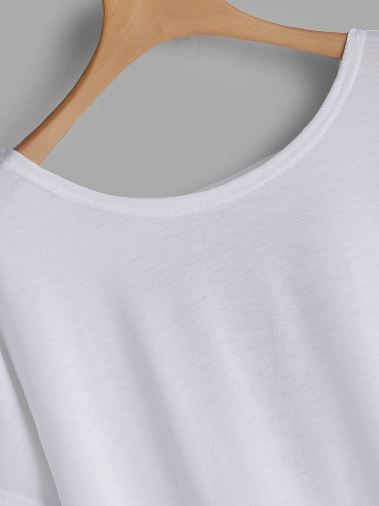 Ladies White T-Shirts