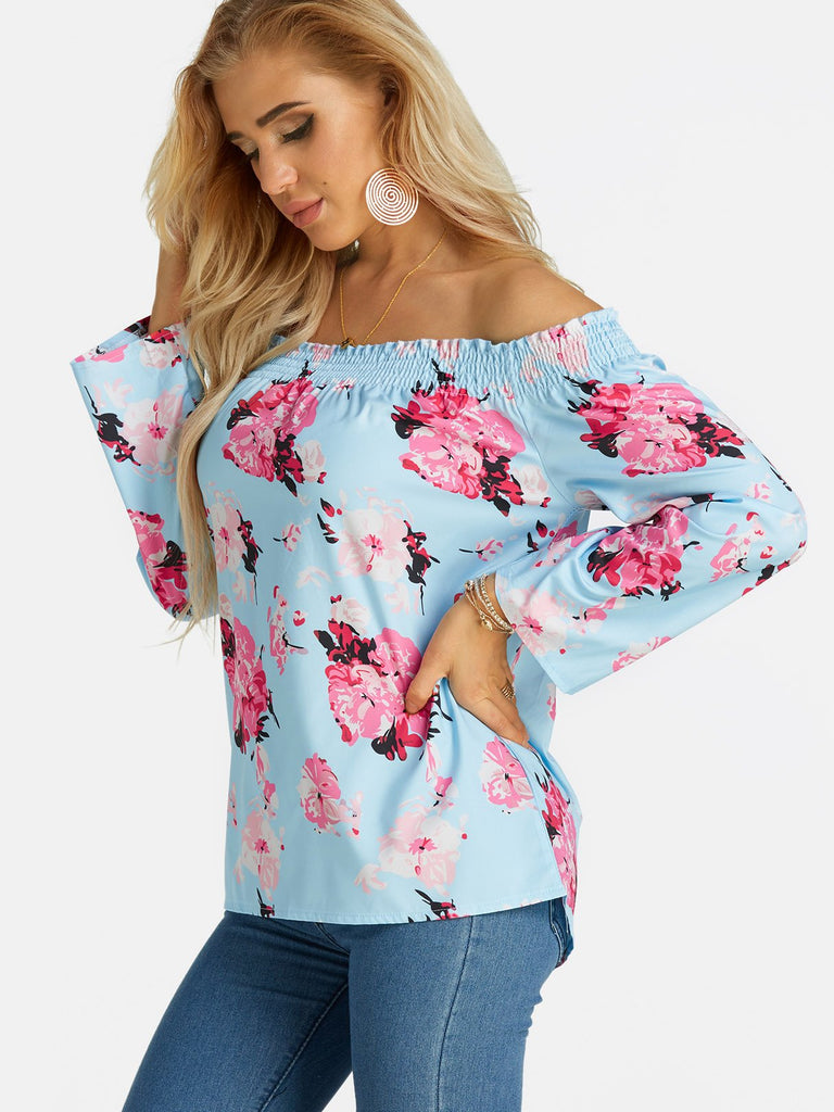 Ladies Blue Blouses